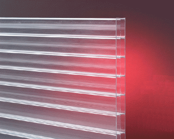 三層陽光板（14mm透明）